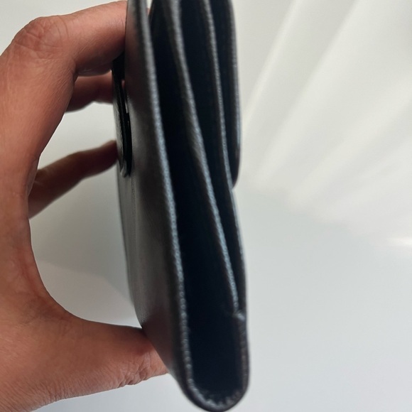 PRADA BLACK SAFFIANO LEATHER WALLET - Picture 9 of 12